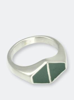 推荐Green Duo Triangle Ring商品