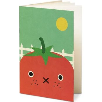 Noodoll | Ricetomato pocket notebook in green,商家BAMBINIFASHION,价格¥29