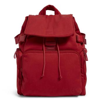 推荐Utility Backpack Recycled Cotton in Cardinal Red商品