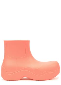 商品Puddle pink rubber ankle boots图片