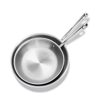 All-Clad | d3 Stainless Steel 10" & 12" Fry Pan Set - 100% Exclusive商品图片,7.6折
