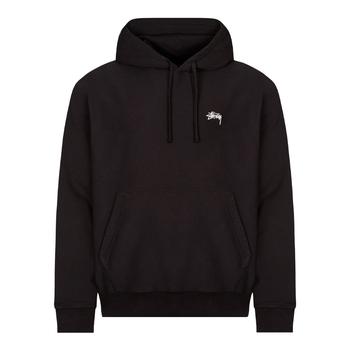 推荐Stussy Stock Logo Hoodie - Black商品