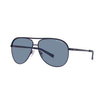 Armani Exchange | Unisex Polarized Sunglasses, AX2002 61商品图片,