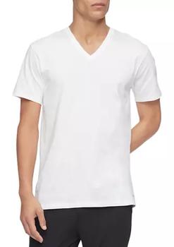 Calvin Klein | Cotton Classics Short Sleeve V Neck T-Shirt商品图片,7.9折