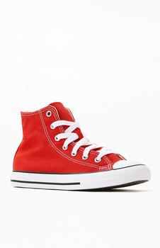 商品Converse | Kids Red Chuck Taylor All Star High Top Shoes,商家PacSun,价格¥287图片