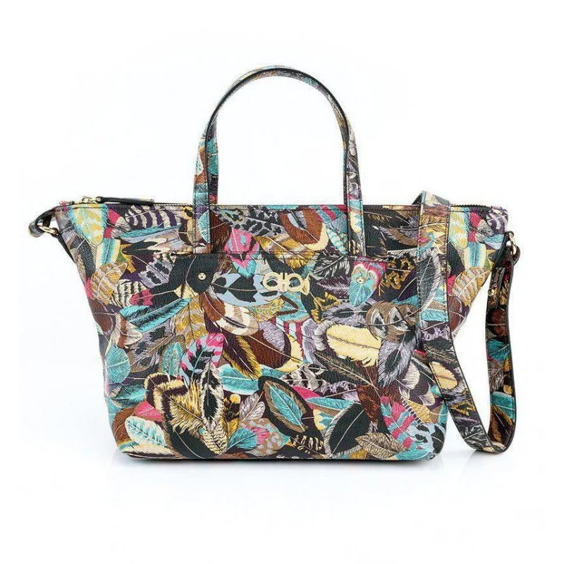 菲拉格慕包, Salvatore Ferragamo | SALVATORE FERRAGAMO 女士拼色皮革单肩包 21-F644-636850商品图片 独家减免邮费