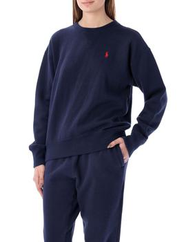 推荐Polo Ralph Lauren Logo Embroidered Crewneck Sweatshirt商品