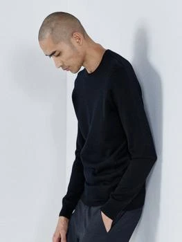 推荐Cashmere-blend crew-neck sweater商品