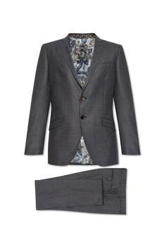 ETRO | Etro Check Pattern Tailored Suit,商家Cettire,价格¥14700