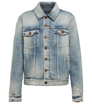 圣罗兰外套, Yves Saint Laurent | Distressed denim jacket商品图片 