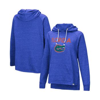 Colosseum | Women's Royal Florida Gators Nollie Raglan Slub Pullover Hoodie商品图片,7.4折