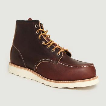 推荐8138 Leather Boots Brown Red Wing Shoes商品