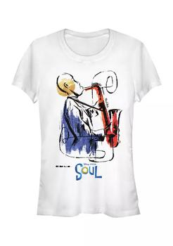 萨克斯, Soul | Junior's Sax Painting Graphic Top商品图片 