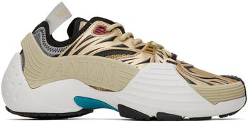 浪凡男鞋, Lanvin | Gold Flash-X Sneakers商品图片 额外8.5折, 额外八五折