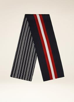 Bally | Bally Stripe Chevron Scarf商品图片,