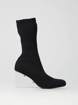推荐Alexander McQueen ankle boot in stretch knit商品