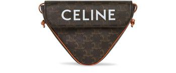 celine triomphe, Celine | Triomphe 系列 Celine 印花帆布三角手提包商品图片 