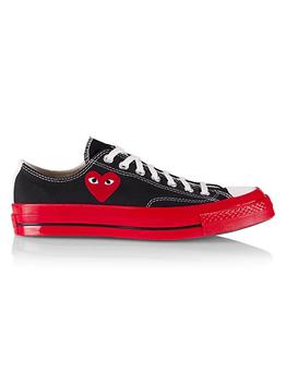 Comme des Garcons | CdG PLAY x Converse Unisex Chuck 70 Low-Top Sneakers商品图片,