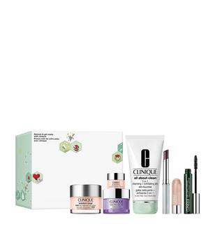 推荐Clinique Refresh & Get Ready: Skincare and Makeup Gift Set商品
