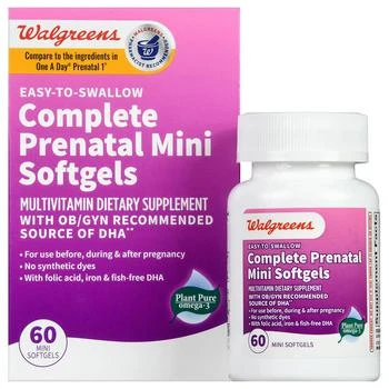Walgreens | Easy-to-Swallow Complete Prenatal Mini Softgels,商家Walgreens,价格¥149