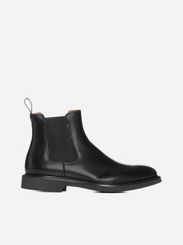 DOUCAL'S | Leather Chelsea boots商品图片,额外8折, 额外八折