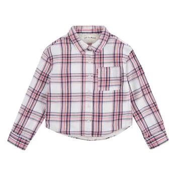 Levi's | Long Sleeve Sherpa Lined Flannel Top (Big Kids),商家Zappos,价格¥179