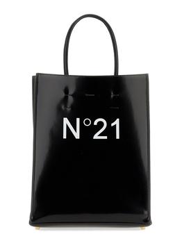 N°21 | N°21 Logo Print Vertical Shopping Top Handle Bag商品图片,7.6折