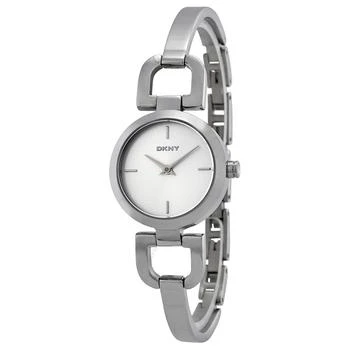 DKNY | Silver Dial Stainless Steel Ladies Watch NY8540,商家Jomashop,价格¥291