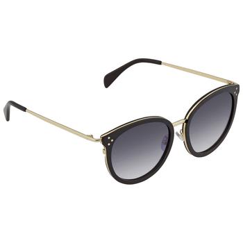 Celine | Grey Gradient Round Ladies Sunglasses CL40033F 01B 56商品图片,4.2折