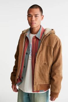 Levi’s Cotton Canvas Hooded Work Jacket