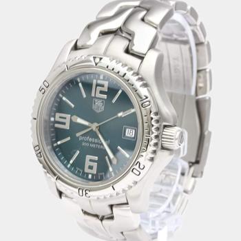 推荐Tag Heuer Green Stainless Steel Link WT1119 Quartz Men's Wristwatch 42 mm商品