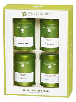 商品Palais des Thés | Iconic Green Teas 4-Piece Miniature Can Set,商家Saks Fifth Avenue,价格¥290图片