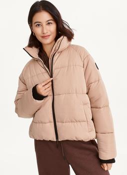 DKNY | Boxy High Low Puffer Jacket W/ Pockets商品图片,额外5折, 额外五折