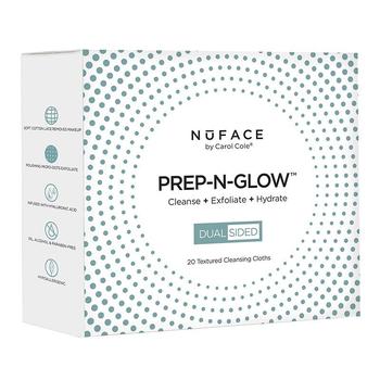 NuFace | NuFACE Prep-N-Glow 洁面湿巾 20 包商品图片,额外7折x额外9.5折, 额外七折, 额外九五折