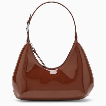 推荐Baby Amber chocolate-coloured shoulder bag商品