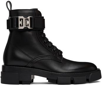 Givenchy | Black Terra Combat Boots商品图片,独家减免邮费