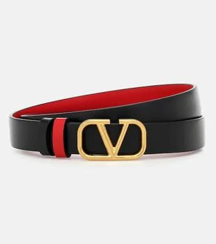 推荐VLogo Signature 20 reversible leather belt商品