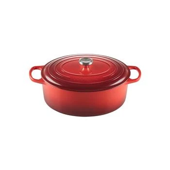 Le Creuset | 9.5-Qt. Signature Enameled Cast Iron Oval Dutch Oven,商家Macy's,价格¥3928