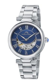 推荐Colette Women's Automatic Silver and Blue Bracelet Watch商品