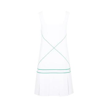 推荐Bottega Veneta Logo Embroidered Sleeveless Tennis Dress商品