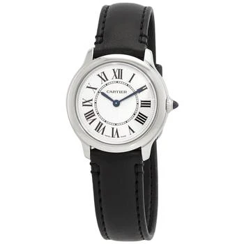 推荐Ronde Must De Cartier Quartz Silver Dial Ladies Watch WSRN0030商品