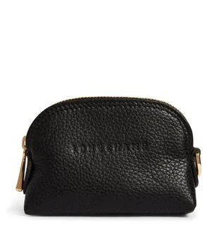 Longchamp | Leather Le Foulonne Coin Purse 