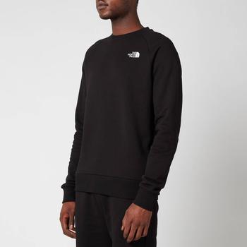 推荐The North Face Men's Raglan Redbox Sweatshirt - TNF Black/TNF White商品