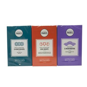 商品Paname Coffee & Tea | Tea - Ville de Paris Gift Set - 3 Boxes,商家French Wink,价格¥534图片