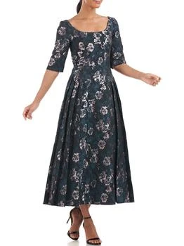 推荐Womens Floral Midi Cocktail and Party Dress商品