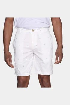 推荐Logo Print Twill Cotton Stretch Shorts商品
