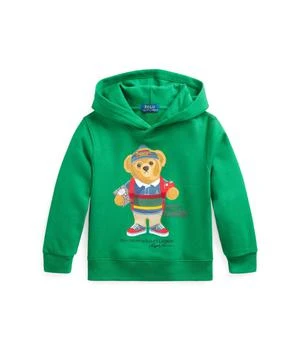 Ralph Lauren | Polo Bear Logo Fleece Hoodie (Little Kids) 7折