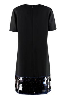 Tory Burch | Tory Burch Sequin Embellished Short Sleeved Dress商品图片,5.7折