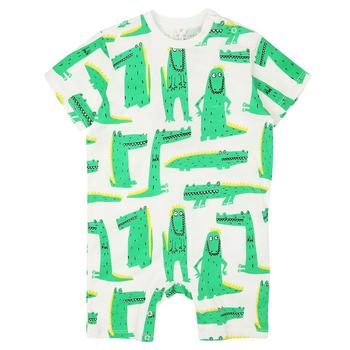 Stella McCartney | White & Green Crocodile Shortie商品图片,3折×额外9折, 额外九折