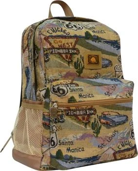 Route 66 | Unisex - Tapestry Backpack In Beige Multi,商家Premium Outlets,价格¥244